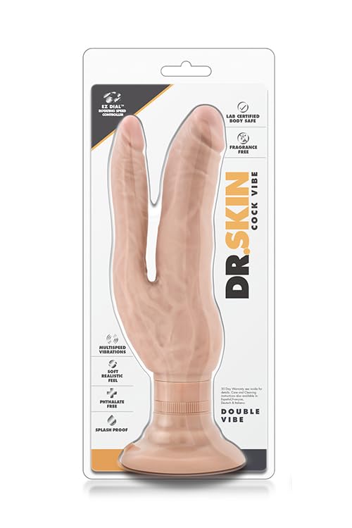 Dr. Skin - Cock Vibes Double Vibe Beige