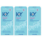 K-Y Liquid Classic Water-Based Body Friendly Formula 2.4 Fl Oz Personal Lubricant for Wetter Sex for Men, Women and Couples & Sa