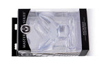 Master Series Anchored Clear Anal Plug