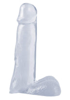 Pipedream Basix 8 Inch Dong, Clear