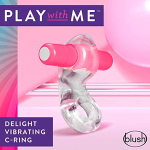 Play With Me Delight Vibrating C-Ring Pink