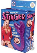 The Stinger Vibrating Vaginal Anal And Clitoral Stimulation, Purple