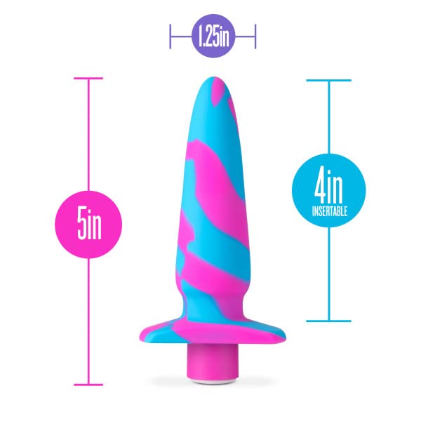Blush Novelties Avant Vibrotize Anal Plug - Rumbletech Deep Powerful Vibrations 5 Speeds 5 Patterns - Magnetic Usb Rechargeable