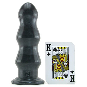 Doc Johnson American Bombshell - B-7 Tango - Vac-U-Lock And F Machine Compatible Dildo Or Butt Plug - Gunmetal Grey