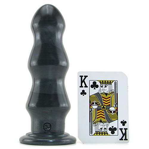 Doc Johnson American Bombshell - B-7 Tango - Vac-U-Lock And F Machine Compatible Dildo Or Butt Plug - Gunmetal Grey