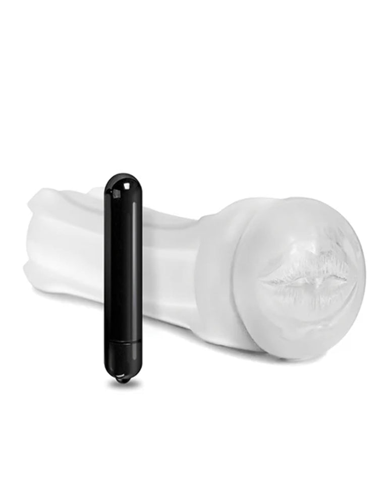 Happy Ending Vibrating Shower Stroker Mouth