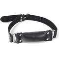 My Bondage Store BDSM Adjustable Mouth Gag Bite Down Breathable Sex Toy Restraints Kinky, Black