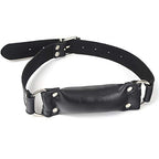 My Bondage Store BDSM Adjustable Mouth Gag Bite Down Breathable Sex Toy Restraints Kinky, Black