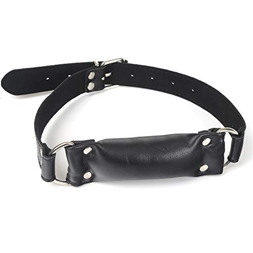 My Bondage Store BDSM Adjustable Mouth Gag Bite Down Breathable Sex Toy Restraints Kinky, Black