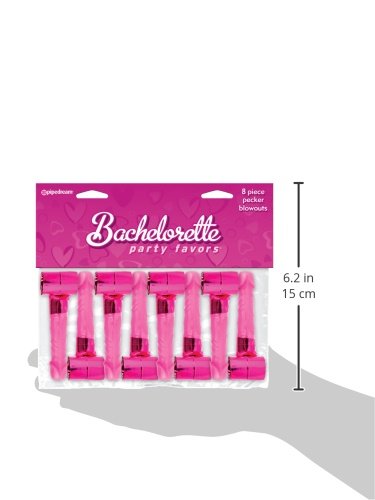 Pipedream Bachelorette Party Pecker Blowouts, 8 Piece