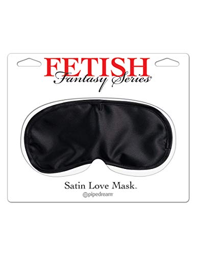 Fetish Fantasy Satin Love Mask Black