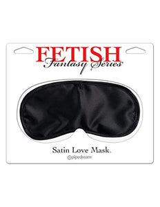 Ff Satin Love Mask Black