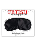 Ff Satin Love Mask Black