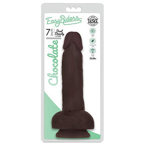 Easy Rider Bioskin Dong 7In W/Balls Choc