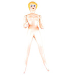 Loftus Joker Judy The Inflatable Friend Novelty 5' Adult Gag Gift, Beige, One Size, Multicolor