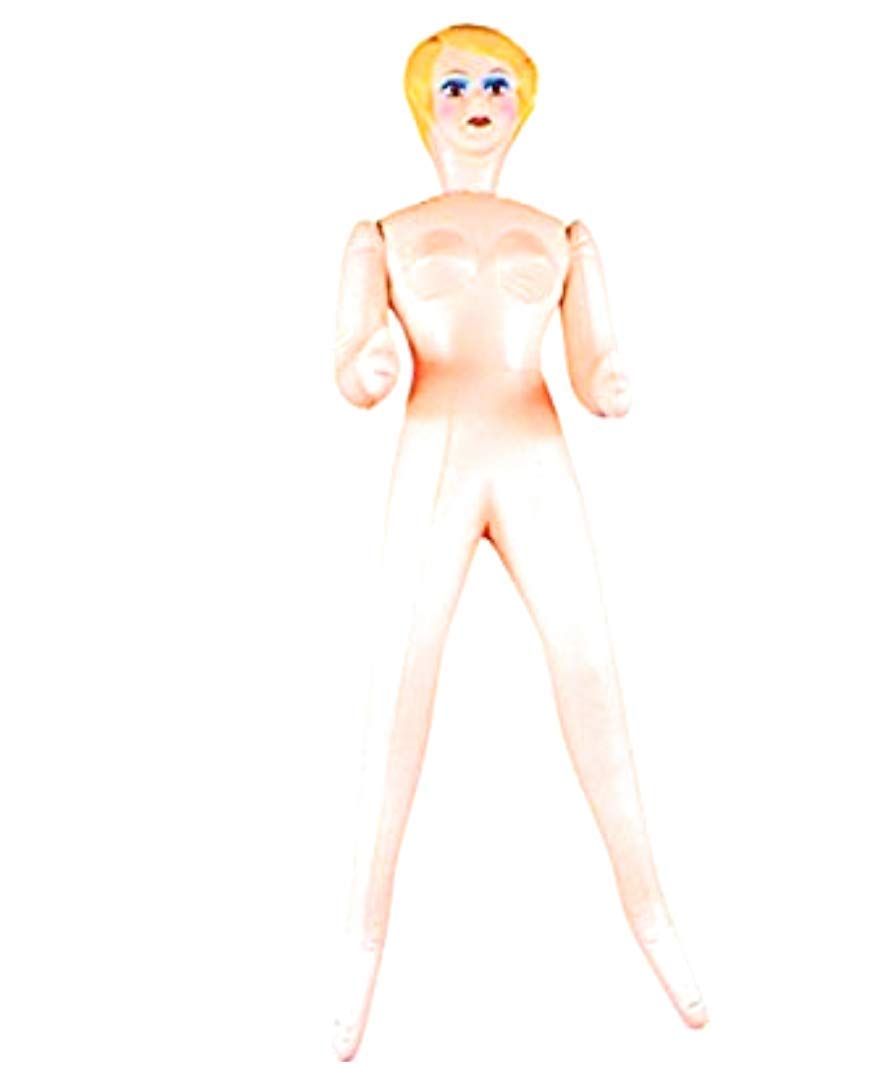 Loftus Joker Judy The Inflatable Friend Novelty 5' Adult Gag Gift, Beige, One Size, Multicolor