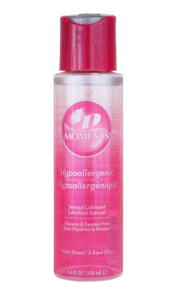 Id Moments Personal Lubricant- Vegan Lube, Water Based, 4.4 Fl Oz Bottle