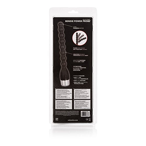 Calexotics Silicone Bendie Power Probe - Prostate Anal Bead Massager - Adult Vibrator Sex Toy For Couples