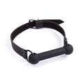 Leather Restraints Ball Mouth Plug Silicone Bondage Ball Gag Bondage Restraints Bite Gag Adult Sex Toys Leather Bondage Toys Fau