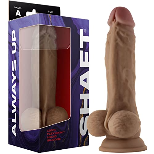 Shaft Model A Straight Flexiskin Double Layered Realistic Extremely Soft Dildo With Balls Sex Toys Liquid Silicone Dildo Penis Replica With Hands Free Strap On Dildo Sex Toy For Lesbian Gay And Couple