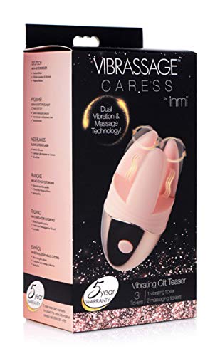 Inmi Vibra-Massage Caress Dual Vibrating Silicone Clit Teaser