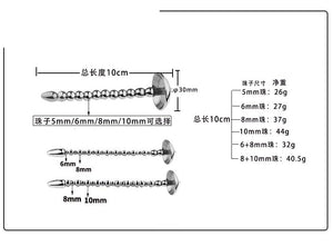 Stainless Steel Urethra Dilator Sex Toy for Men Cock Ring Masturbation Rod Expansion Sexual Pleasure for Men Male Beaded Urethra