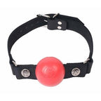 Spartacus Removable Silicone Ball Gag, Red, 2 Inch