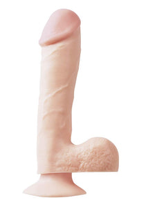 Basix 7.5In. Dong W/Suction Cup Flesh