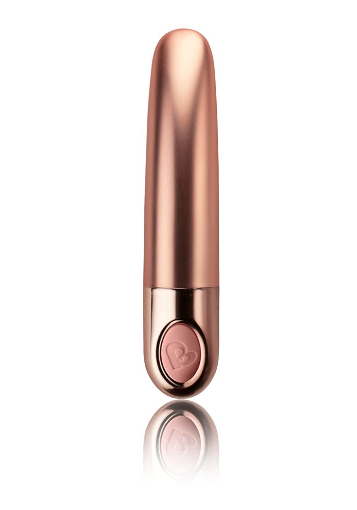Rocks Off Ellipse 10 Function Bullet Vibrator Dusky Pink