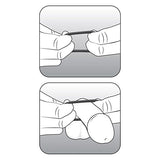 Blush Genuine Stay Hard Beaded Cock Rings In 3 Sizes - Soft Super Stretchy - Increase Stamina - Longer Harder Bigger Thick Erections - Add Girth - Male Enhancement Sex Toy For Men Couples - Black