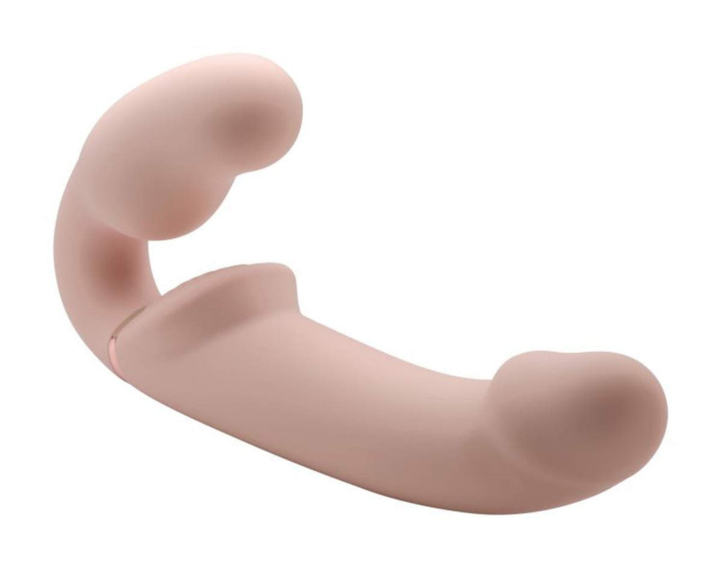 Strap U Remote Control Inflatable Vibrating Silicone Ergo Fit Strapless Strap-On