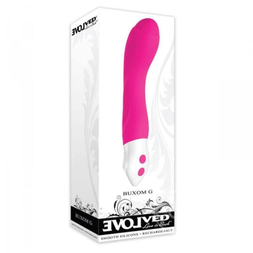 Evolved Novelties Bendy Buxom G Rechargeable Waterproof G-Spot Vibrator Pink