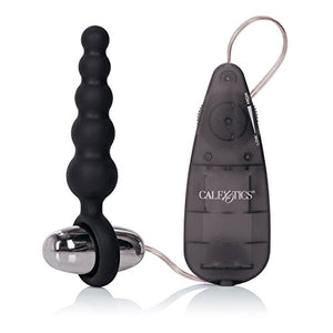Calexotics His Prostate Training Kit - Vibrator Egg Bullet With Anal Pleasure Probes - Adult Fetish Beads Sex Toy For Couples - Male Enhancement Ring - Black