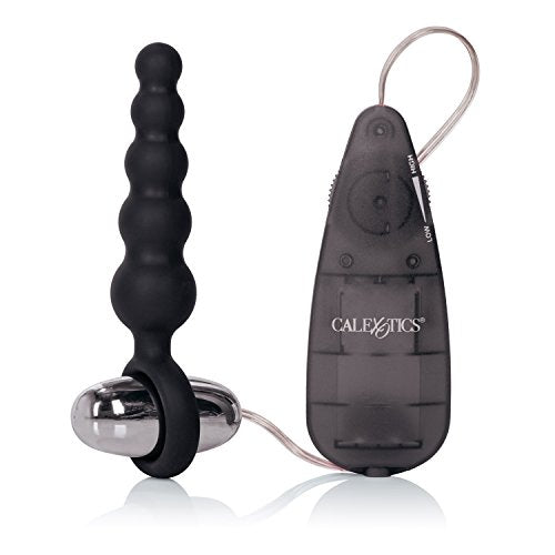 Calexotics His Prostate Training Kit - Vibrator Egg Bullet With Anal Pleasure Probes - Adult Fetish Beads Sex Toy For Couples - Male Enhancement Ring - Black