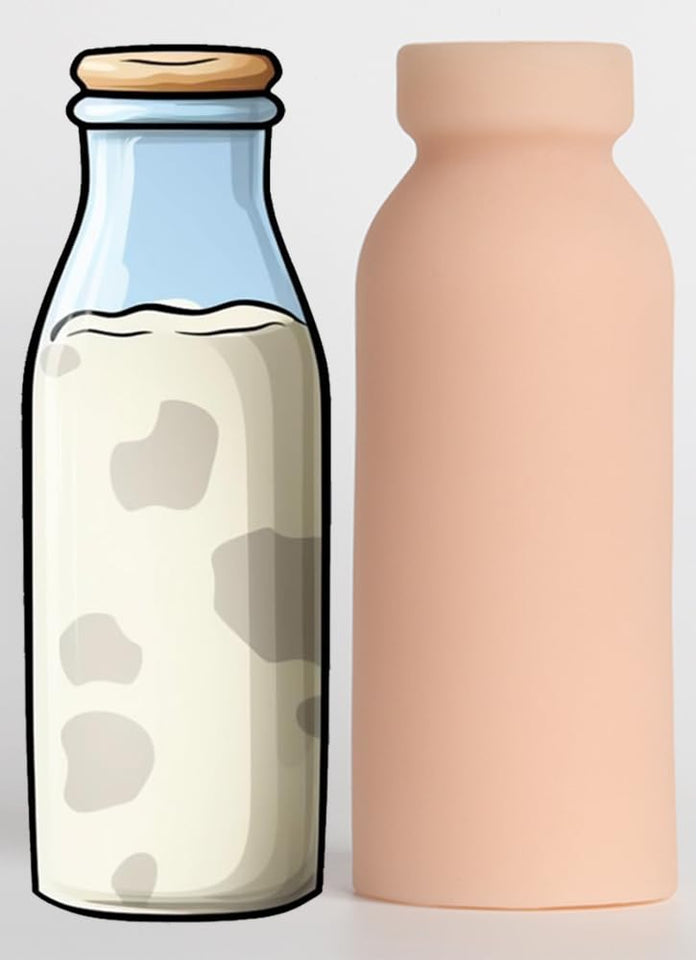 Parent-Proof! Stroker 'Milk Bottle' Male Masturbator, Pocket Pussies, Sex Toy for Adult Men's Masturbation, Sex Dolls for Men Se