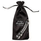 Fifty Shades Of Grey Drive Me Crazy Glass Massage Wand - Double Ended Design - Hypoallergenic