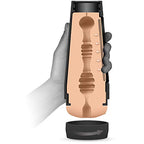 Doc Johnson Man Squeeze, William Seed, Squeeze Plate For Precise Pressure, Male Masturbator, Vanilla