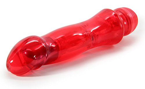 Multi Speed Soft Flexible Vibrator - G Spot Stimulator - Waterproof - Sex Toy For Women - Sex Toy For Adults (Red)