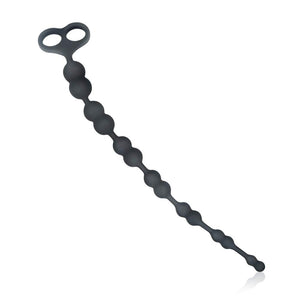 FST Anal Beads with 7 Double Balls, Anal Plug with Safe Pull Ring Sex Toys for Women Men