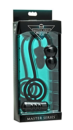 Master Series Prostatic Play Voyager 1 Vibrating Cock Ring And Anal Plug
