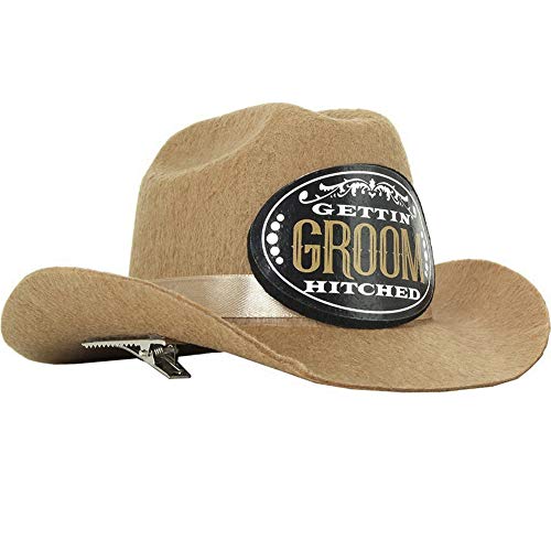 Little Genie Groom Cowboy Hat