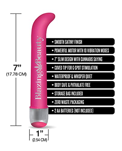 Prints Charm Buzzed 7&quot; G Spot 10X Blaz