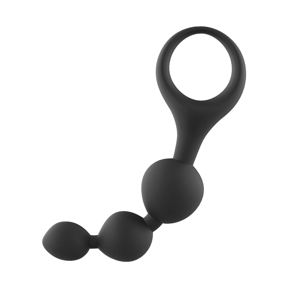 Adam and Eve Toys - Adams Triple Beaded Prostate Probe