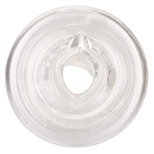 CalExotics Optimum Series Stroker Pussy Pump Sleeve - Male Silicone Masturbation Sleeve - 6.25 Inch Adult Masturbator Sex Toy -