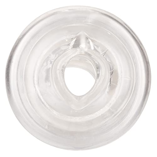 CalExotics Optimum Series Stroker Pussy Pump Sleeve - Male Silicone Masturbation Sleeve - 6.25 Inch Adult Masturbator Sex Toy -