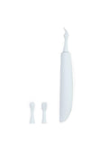 Oceana Super Charged 15-Function Sonic with 3 Sleeves USB Rechargeable Vibrator - Light Blue