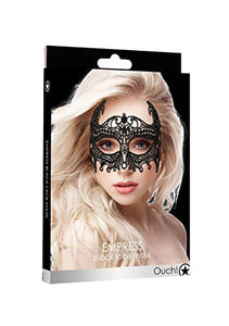 Ouch! Empress Black Lace Mask  - Black