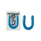 California Exotics Flexible Double Dong, Ice Blue, 18''