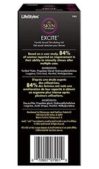 Lifestyles Excite Female Stimulating Gel 0.50 Oz (Pack Of 2)