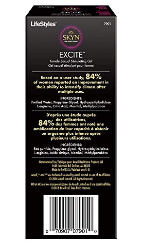 Lifestyles Excite Female Stimulating Gel 0.50 Oz (Pack Of 2)